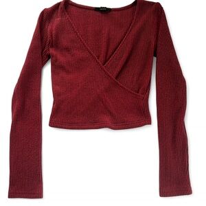 Forever 21 Red Crop Top